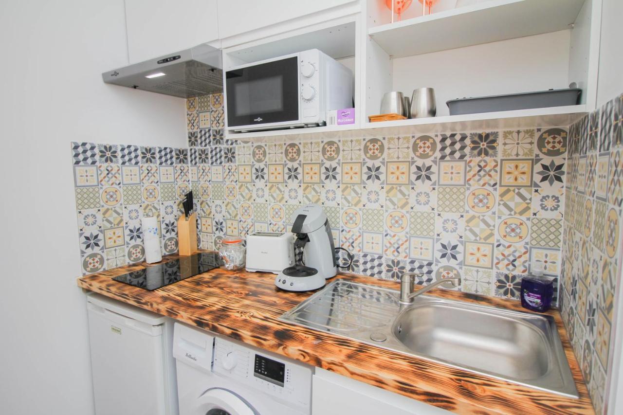 Charmant T2 En Coeur De Ville - 2 Lits + Lit Bebe - Wifi - Imprimante Carcassonne Dış mekan fotoğraf